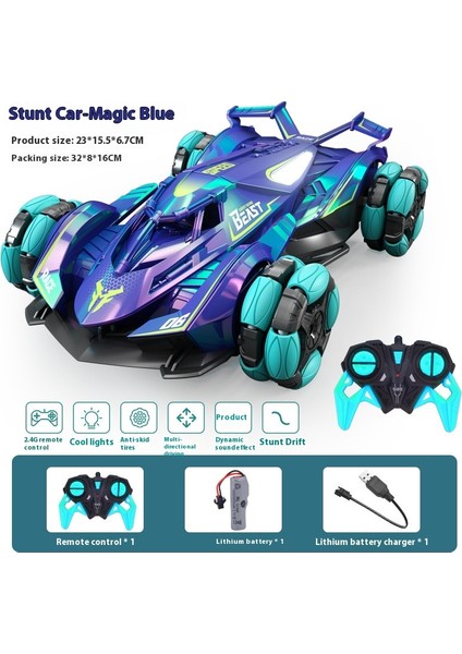 Yeni Rc Dublör Araba Hareket Sensörü Dönüşüm Rc Araba Drift Tırmanma Buggy Oyuncaklar (Yurt Dışından)