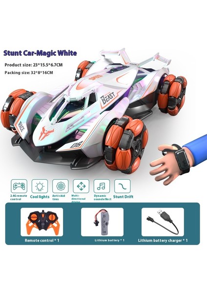 Yeni Rc Dublör Araba Hareket Sensörü Dönüşüm Rc Araba Drift Tırmanma Buggy Oyuncaklar (Yurt Dışından)