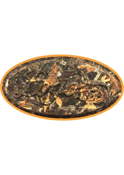 Preslenmiş Çin Yeşil Çayı Portakal Nergizli, Oval 10 gr B.302