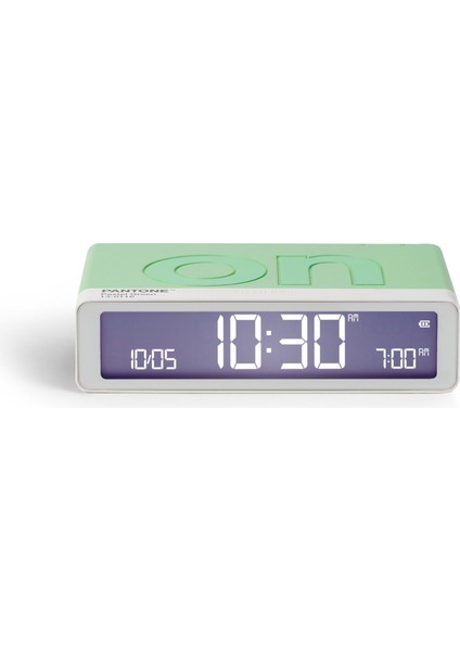 x Pantone Flip Klasik Şarj Edilebilir Alarm Saat Mint