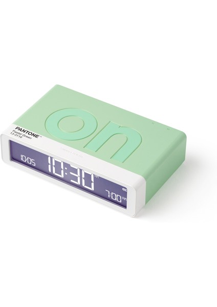 x Pantone Flip Klasik Şarj Edilebilir Alarm Saat Mint fiyatları