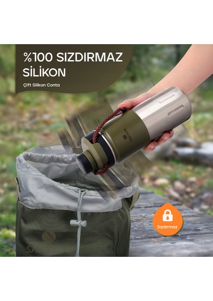 Ktwo Sporcu Termosu 500 Ml-Yeşil fırsatları