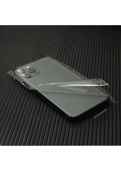 Apple iPhone 13 Pro Uyumlu Arka Yan Kaplama Nano Jelatin Sticker Kaplama Şeffaf