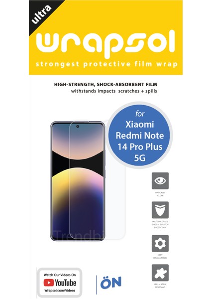 Xiaomi Redmi Note 14 Pro Plus 5g Ekran Koruyucu Poliüretan Film fiyatları