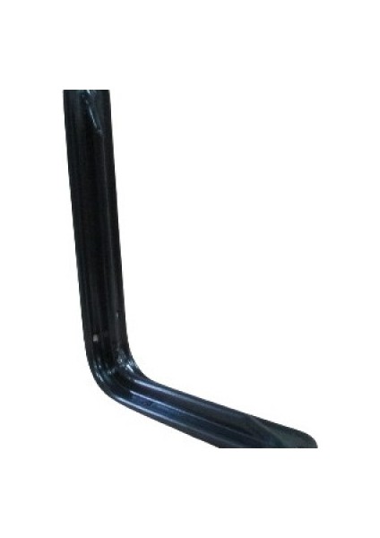 Lüks Raf Altı Siyah 15x22cm - 7x9 2 Adet (1 Takım)