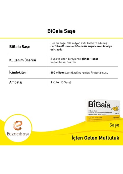 10 Saşe Probiyotik