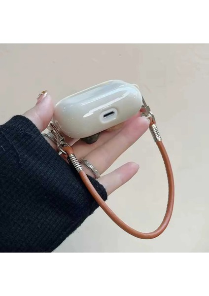 Airpods Kılıf - Taşlı Toka Detaylı Airpods Koruyucu Kılıf (1-2 / Pro / Pro 2 / 3 / 4) Uyumlu fırsatları