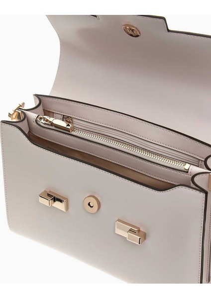 Eco Handle Flap Manyetik Kapaklı El Çantası