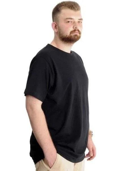 Modexl 20031 Battal T-Shırt-Sıyah fiyatları