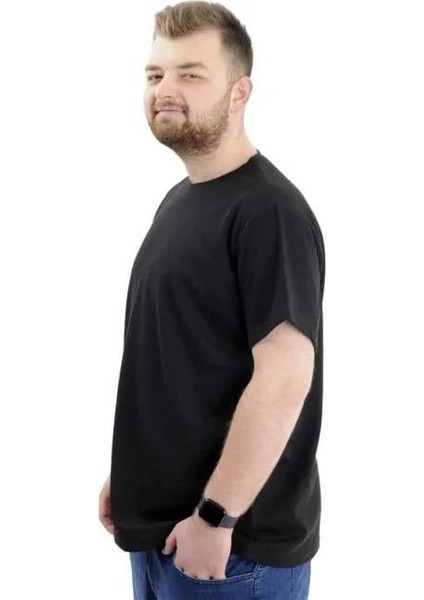 Modexl 20033 Battal T-Shırt-Sıyah modelleri