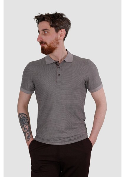 3229Y Hsk Wf Polo Yaka T-Shırt-Vizon