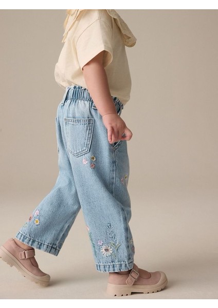 Yeni Sezon Kız Cocuk Jean Pantolon