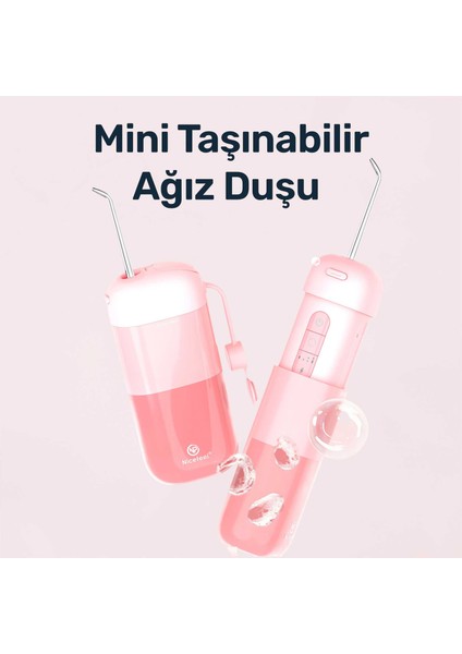 Npo FC5170 Mini Taşınabilir - Şarjlı - Masajlı - Diş Teli - Protez Bakım ve Profesyonel Ağız Duşu