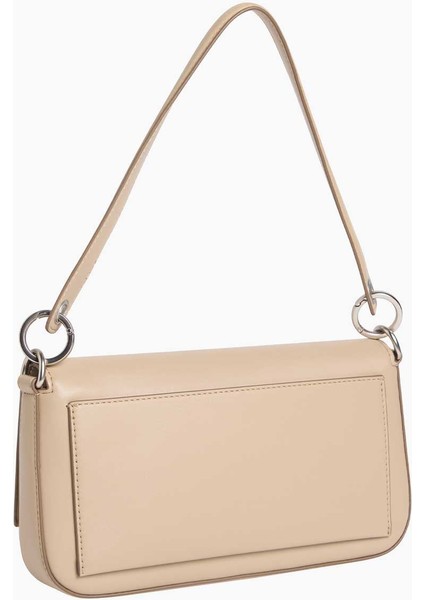 Sculpted Flap Shoulder Bag Omuz Çantası