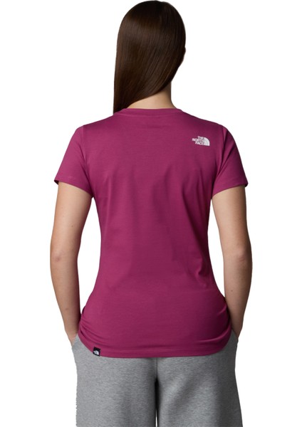 S/S Simple Dome Slim Tee Kadın T-Shirt - Nf0a87nh indirimleri
