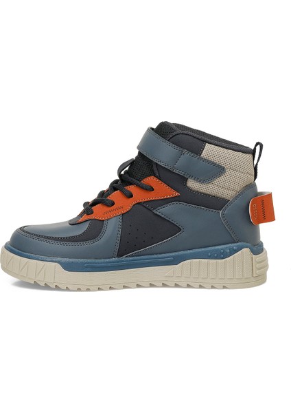 Fasya Hı 4pr Lacivert Erkek Çocuk High Sneaker