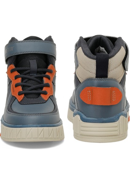 Fasya Hı 4pr Lacivert Erkek Çocuk High Sneaker