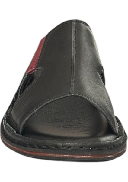 25Y Trv Siyah Erkek Deri Günlük Terlik fırsatları