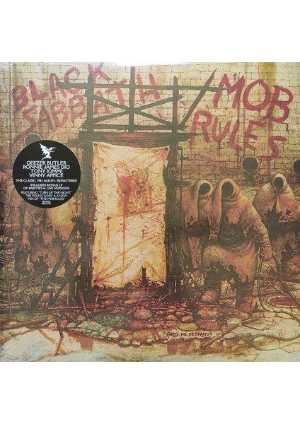 Black Sabbath - Mob Rules Plak (2 LP, Yeni, Ambalajında)