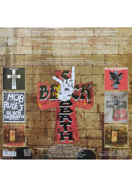 Black Sabbath - Mob Rules Plak (2 LP, Yeni, Ambalajında) fiyatları