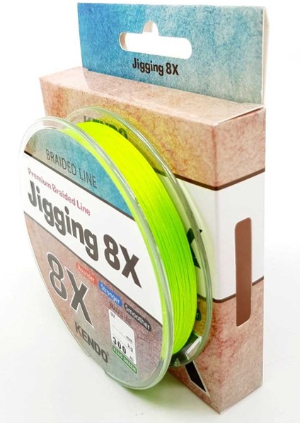 Jigging 8x Flash 300 Mt (Fluo Green) Ip Misina