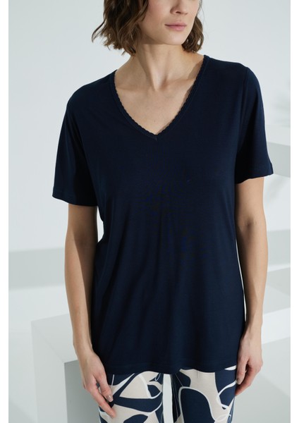 Bambu Soft Kumaş Kısa Kol Kapri Takım 71039 modelleri