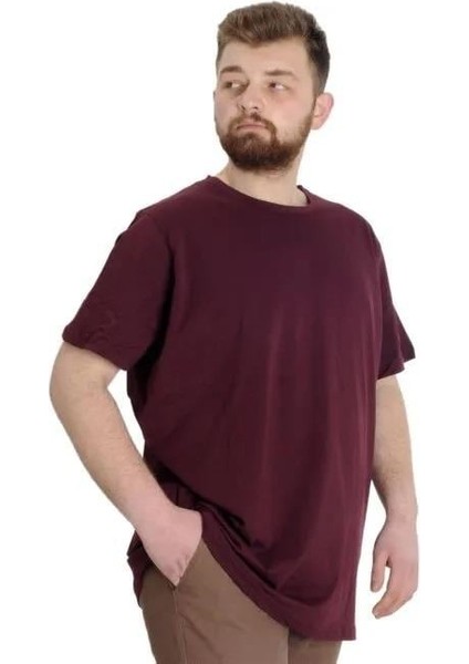 Modexl 20031 Battal T-Shırt-Mürdüm fiyatları