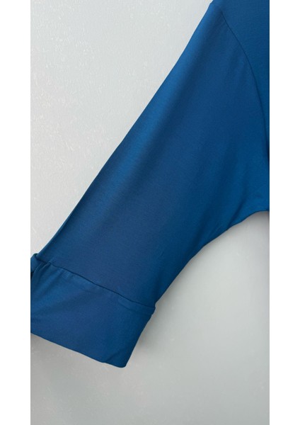 Kadın Büyük Beden Bantlı V Yaka Bluz 1919-25 fiyatları