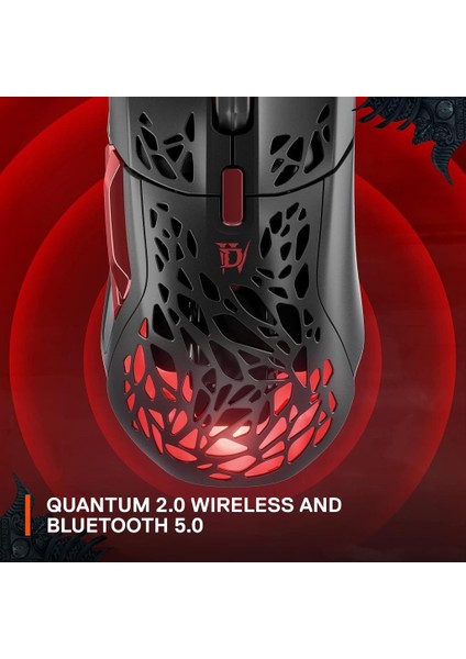 Aerox 5 Diablo Iv Edition Rgb Optik Kablosuz Oyuncu Mouse - Teşhir