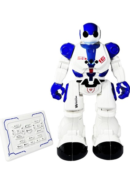 Uzaktan Kumandalı Full Fonksiyon Şarjlı Işıklı, Sesli Dansçı Interaktif Robot
