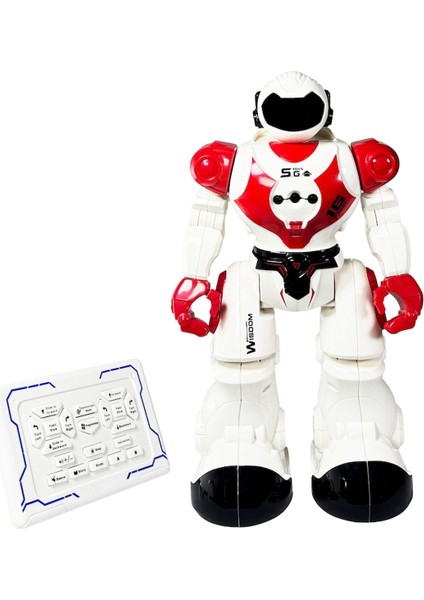 Uzaktan Kumandalı Full Fonksiyon Şarjlı Işıklı, Sesli Dansçı Interaktif Robot