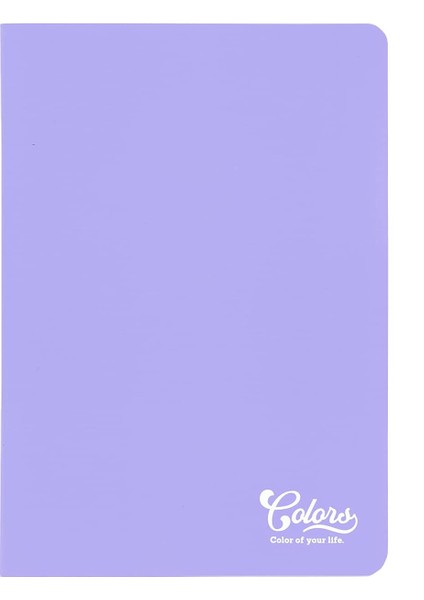 Colors A4 80 Yaprak Çizgili Defter, Mor