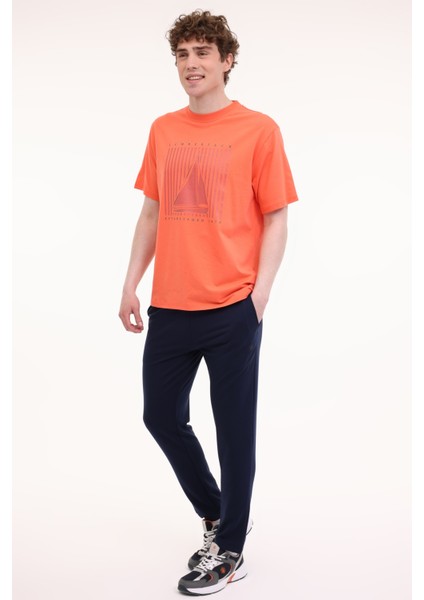Ml Pete 11otd2-24 5fx Coral Erkek Kısa Kol T-Shirt