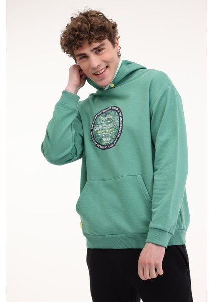 Ml Fıne 17otd202 5fx Yeşil Erkek Sweatshirt