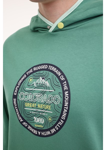Ml Fıne 17otd202 5fx Yeşil Erkek Sweatshirt