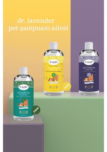 Limon Otu Yağlı Köpek Şampuanı 400 ml | Cilt Temizleyici & lılara Karşı Koruma modelleri
