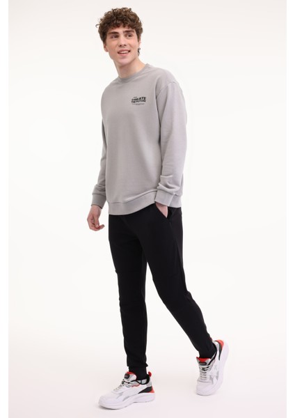 Ml Create 16slg314 5fx Gri Erkek Sweatshirt