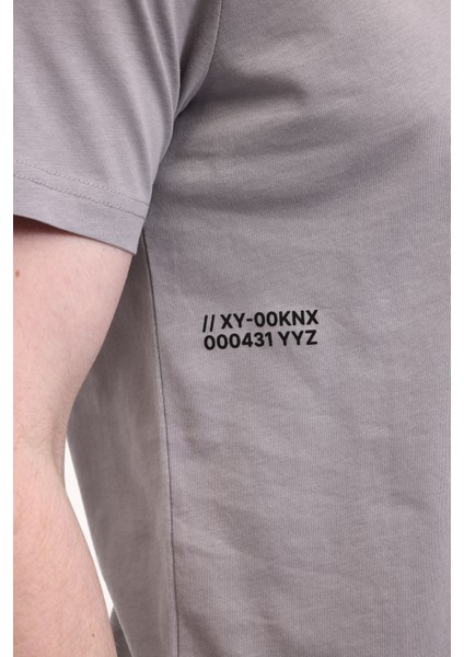 Ml Power 11slg301 5fx Gri Erkek Kısa Kol T-Shirt