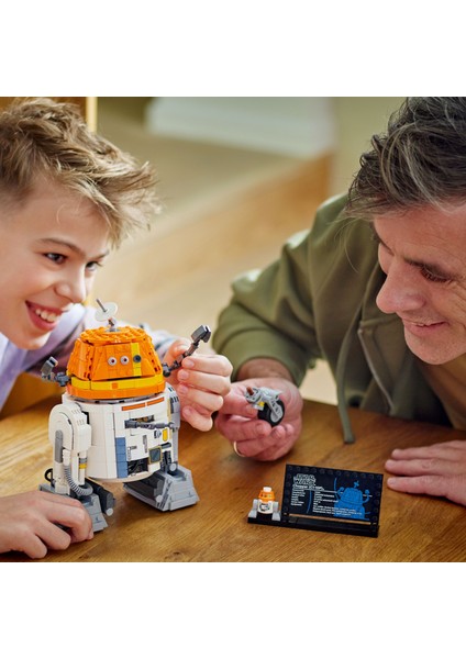 ® Star Wars™ Chopper (C1-10P)™ Astromech Droidi 75416 - 10 Yaş & Üzeri Çocuklar için Yaratıcı Oyuncak Yapım Seti (1039 Parça)