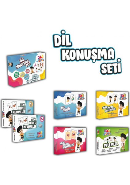 Dil Konuşma Seti 7 Kutu