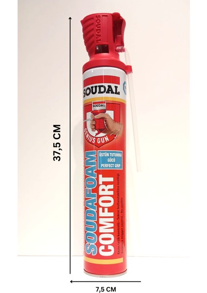Comfort Köpük Kendinden Tabancalı 750 ml 2 ADET indirimleri