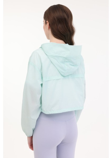 Wl Henas 8KT33 5fx Pastel Yesıl Kadın Yağmurluk