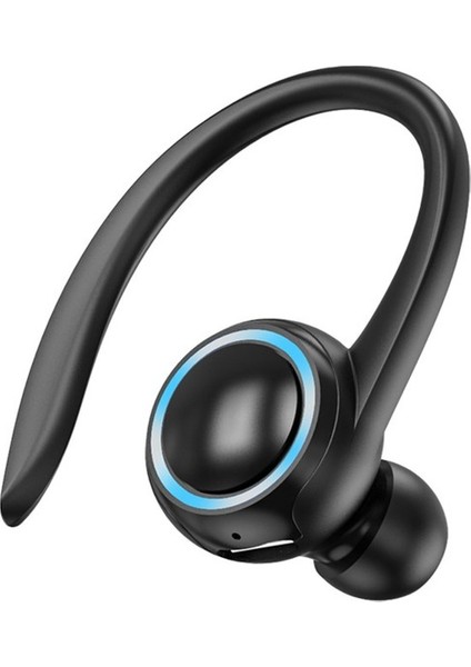Kaifachagd Su Geçirmez Bluetooth Uyumlu 5.2 Spor Stereo Kulaklık - Siyah (Yurt Dışından)