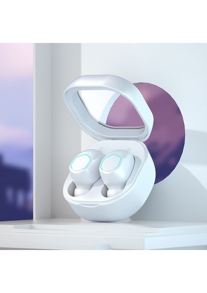 Bluetooth Kulaklıklar Kulak Içi Gürültü Önleyici Kompakt Taşınabilir Spor Müziği Kulaklıkları (Yurt Dışından)