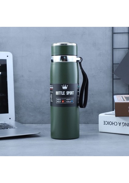Dış Mekan Taşınabilir Termos 1000 ml Mavi (Yurt Dışından)