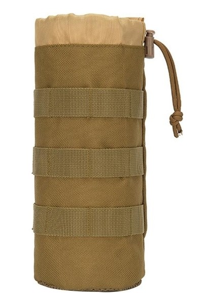 Molle Su Şişesi Taşıyıcı Kılıfı Açık Hidrasyon Çanta Aksesuarları Haki (Yurt Dışından)