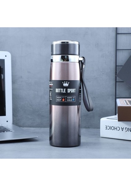 Dış Mekan Taşınabilir Termos 1000 ml Mavi (Yurt Dışından)