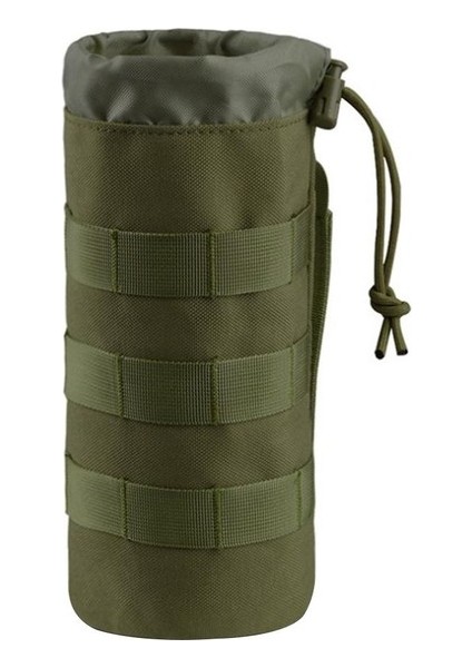 Molle Su Şişesi Taşıyıcı Kılıfı Açık Hidrasyon Çanta Aksesuarları Haki (Yurt Dışından)