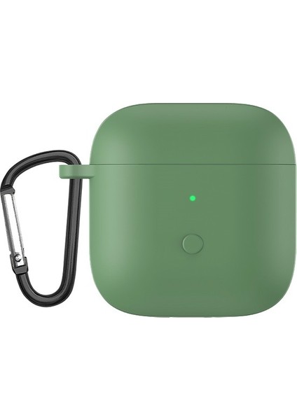 Redmi Buds 3 Için Sıvı Silikon Tek Parçalı Kulaklık Kılıfı 3 Kırmızı (Yurt Dışından)