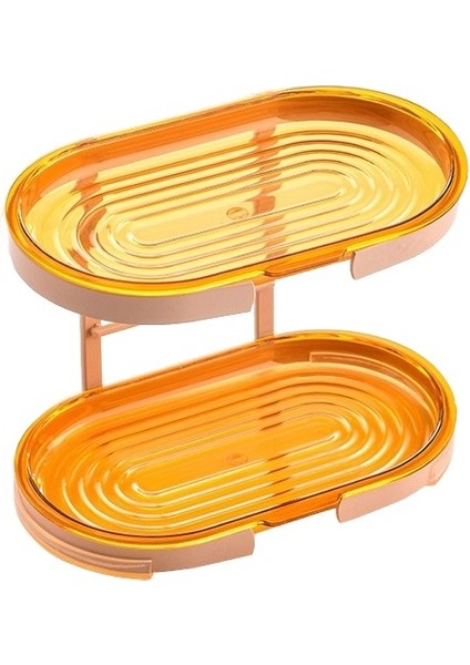 Ev Banyo Duvara Monte Hafif Lüks Çift Katmanlı Sabunluk (Yurt Dışından)